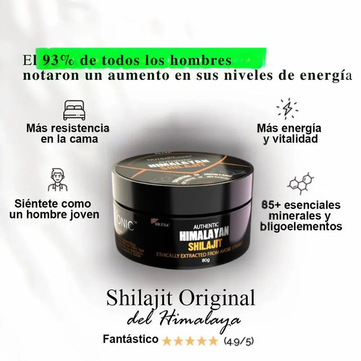 Ùltimas 12 unidades | Shilajit Original Himalaya – Oferta 2x1  + 3 Regalos