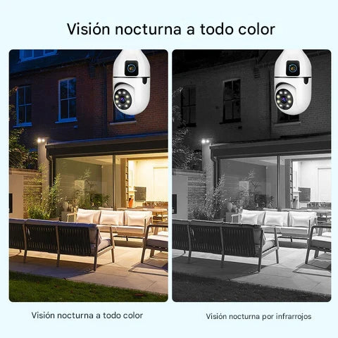 ÚLTIMAS 12 UNIDADES | CAMARA DE SEGURIDAD 360° FULL HD VISION NOCTURNA + 3 Regalos